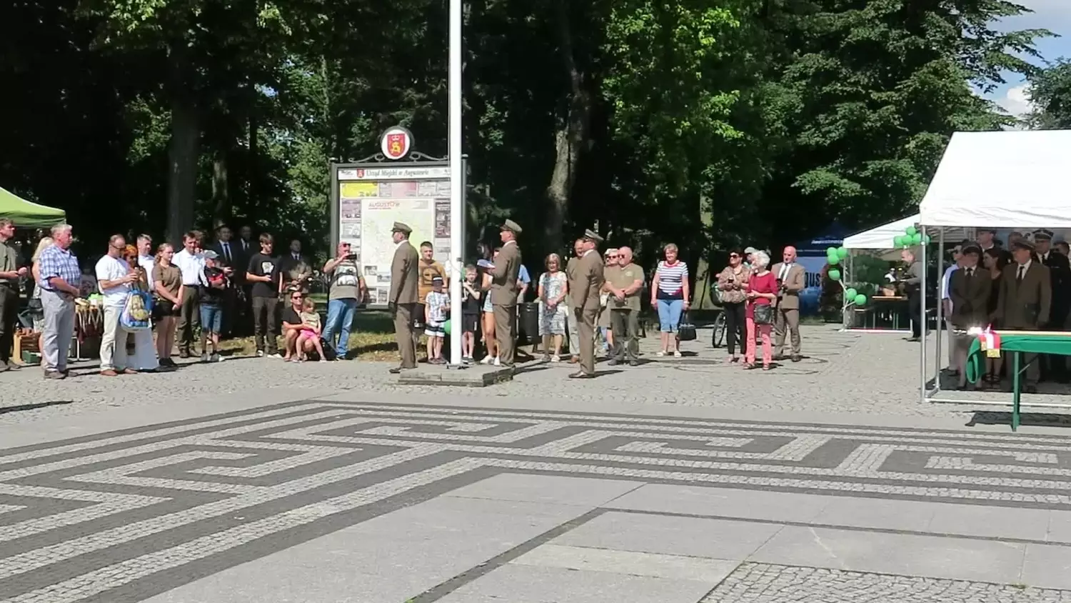Uroczystość w Augustowie. Leśnicy świętują.mp4